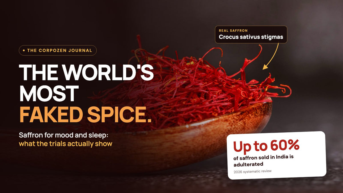 The world's most faked spice: Saffron extract for mood and sleep, what the trials show