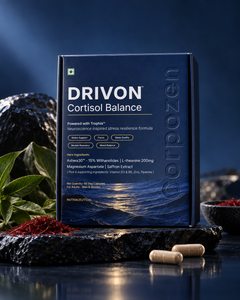 Drivon – Cortisol Balance | Stress & Cognitive Support | 60 Veg Capsules